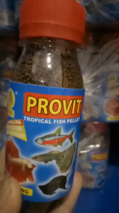 PROVIT pakan ikan cupang guppy & ikan hias lainnya isi 50 gr
