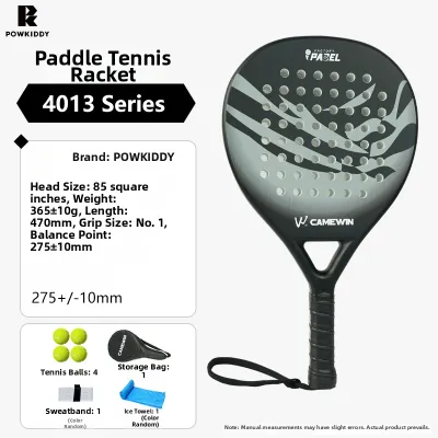 POWKIDDY | Full Carbon Professional Padel Racket