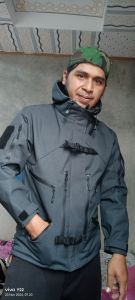 jaket terbaru 8 saku bahan polos