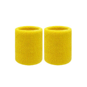 AOLIKES | AOLIKES 1 Pair Towel Sports Wristbands Tennis Sweat Bands Wrist Guard For Basketball Volleyball Padel Fitness Sweatbands Wrap