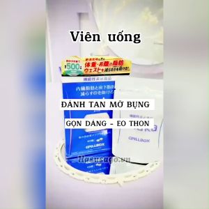[GIẢM 5% ĐƠN 129K]Viên Uống Giảm Mỡ Bụng Onaka Pillbox Nhật Bản - Hộp 60 Viên