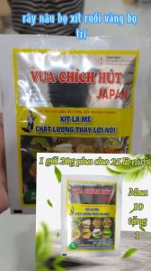 VUA CHÍCH HÚT JAPAN 20GR combo 5 gói mua 10 tặng 1. sản phẩm mát cây chất lượng
