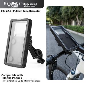 RockBros | Magnetic Waterproof Shockproof Phone Holder