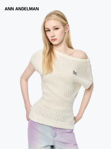 ANN ANDELMAN | Bamboo Jersey Off-shoulder Stacked Short-sleeved T-shirt