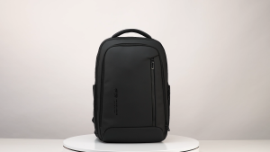 Ranselnya FENRUIEN tas laptop sepanjang 16 inci kapasitas besar ketebalan yang bisa diperbesar tas perjalanan yang lebih besar