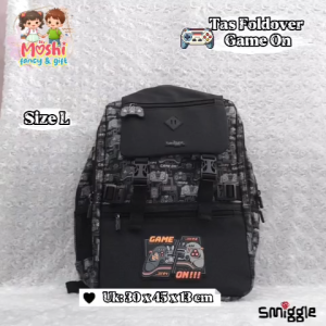 Tas Ransel Games FoldOver / Tas Sekolah Anak Laki-Laki Game Kick On / Backpack School Games Boy - Folder Super Game