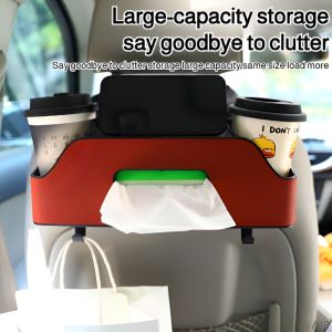 Car Organizer Car Multifunctional Organizer Front Back Seat Storage Pocket Bag Car Hook