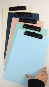 Superb A4 Clip Board Assorted Color Cream Light Blue Pink Blue Green Navy Blue 57CB102A4