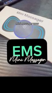 EMS MINI MASSAGER PORTABLE Alat Pijat Terapi Leher Punggung badan pegal elektrik getar