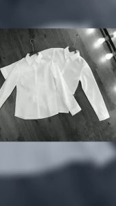 Áo Sơ Mi Trắng Dài Tay Công Sở Kiểu Dáng Basic Nữ Tính Dịu Dàng  LCXA02