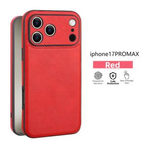 DAIMANG | Leather Full-Cover Soft Case for iPhone 17 Pro Max
