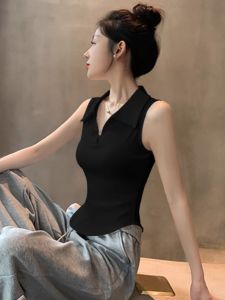 Polo-style Camisole for Women Slim Fit Office Wear