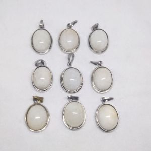 Liontin batu akik mani gajah / mg asli alam