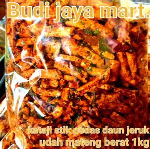 (promo produk terbaru hanya 1bln)Basreng pedas daun jeruk berat 1kg