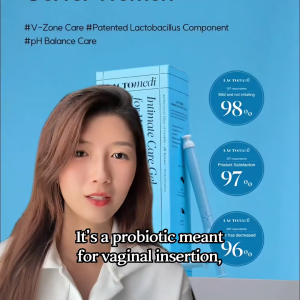 Lactomedi Vaginal Probiotic Gel | 10pcs | Intimate Health Care for Yeast & Discomfort Relief