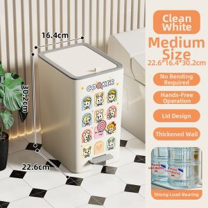 Pedal Large Capacity Waste Bin