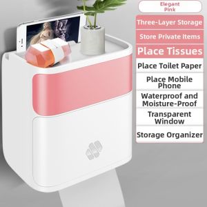 Wall Mounted Creative Waterproof Tissue Dispenser
