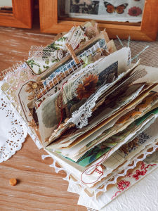 XINMO | Artistic Vintage Planner Stickers Set 140 Pieces