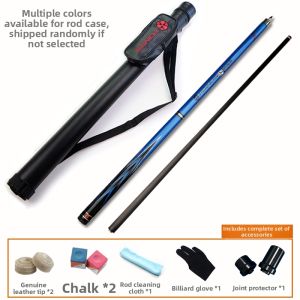 POINOS | Carbon Fiber Black Technology Snooker Cue for Chinese 8-Ball and 9-Ball American Pool