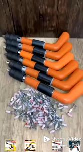 Mini Stampset T500 Paku Beton Besi Ramset Mesin Stamp Alat Baja Dinding Semen Untuk Konstruksi Ramset Paku Beton Paku Beton