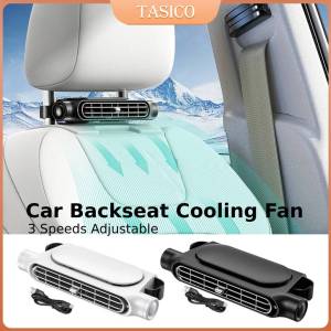 Tasico Car Backseat Headrest Cooling Fan Cooler for Car Dashboard