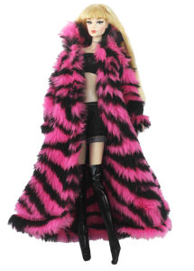 Bộ Quần Áo Búp Bê Lông Da Nhiều Kiểu Dáng Quần Áo Búp Bê Quần Áo Búp Bê Phụ Kiện Quà Tặng Cho Bé Gái Đồ Chơi Búp Bê