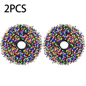 1/2/3Pcs LED String Light 10M/20M/30M Christmas Tree Fairy Outdoor Festoon 220V EU Plug/110V US PlugParty Decor Lamp CW/WW/RGB