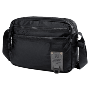 Volunteer | Hualangdi New Mens Large Capacity Oxford Cloth Crossbody Bag Casual Commuter Shoulder Bag Lightweight Messenger Bag