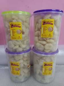 Kerupuk kulit sapi rasa original beli 1 dapat 4 toples ukuran toples 4 liter