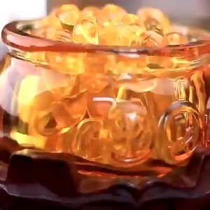 Mangkuk Harta Karun Bahan Kristal 4 Inch - Kerajinan Perabot Rumah Tangga Untuk Mengumpulkan Kekayaan & Berkah