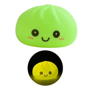 Bandai | Cute LED Night Light Dumpling Silicone Nightlights For Bedroom Decoration Kids Birthday Gift