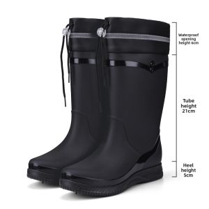 JIFANPAUL | Fashion 2026 Waterproof Slip-resistant Rain Boots
