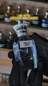 [ 1 PCS ] BOTOL KOSONG MINYAK WANGI 32ML ELEGANT CROWN CLEAR PRESS ( DW-10 )