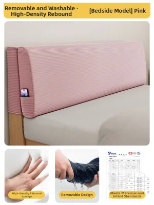 Washable Thicker Headboard Cushion