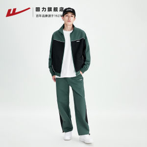 Bộ Đồ Thể Thao Nam Warrior Spring Autumn 2024 Áo Khoác Và Quần Dài Thời Trang Hợp Thời Trang Cho Thanh Thiếu Niên Mùa Thu