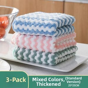 Absorbent Non-fuzzy Kitchen Cleaning Cloth for Dishes and Tables