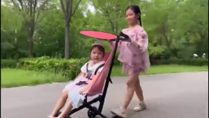🇸🇬 Ready Stock Baby Stroller Light weight Cabin Size Portable Travel Boarded Foldable Kids Stroller
