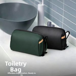 Mens Travel Toiletry Bag Cosmetic Bag Bathing Duffel Gym Training Bag Storage Hanging Bag Outdoor Camping Travel Supplies