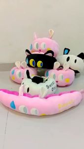 Bantal Leher Halus Lembut & Karakter Uli Mewah