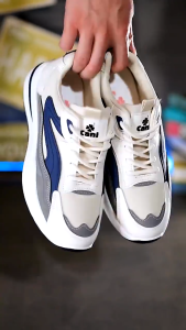 Free Box" (Size 36 - 43) Pionyx Sepatu Pria Sneakers SpoCani "rt Fashion Kasual Import 8117 Sepatu Sneakers Pria Import Korea Style Sport Trendy Putih Terbaru