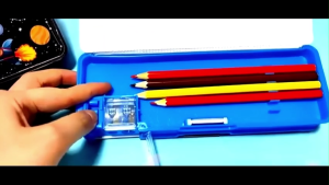 BBTAM Pencil Case With Sharpener Kids Gift Cartoon For Girls and Boys Stationery Pencil Bag