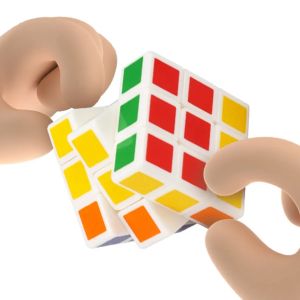 QiYi 3CM 3X3X3 Mini Magic Cube Professional Puzzle Cube Educational Toys For Kids Fun Gift Cubo Magico