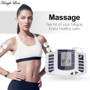 Hengfa Lina Full Body Tens Muscle Electrostimulator EMS Acupuncture Therapy Massage 16pads Digital Meridian Physiotherapy Apparatus Full Set