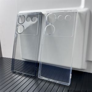 Nubia Z50Ultra Ultra-Thin Transparent Soft Shell Case Full Edge Protection Lightweight Male Female Simple Style Anti-Fall Protection Cover