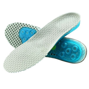 1Pair Spring Silicone Gel Shoes Insoles Flat Feet Orthotic Insoles Arch Support Inserts Orthopedic Plantar Fasciitis Foot Care