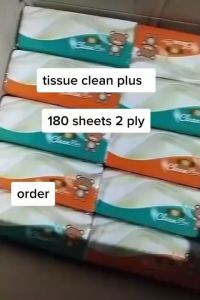TISSUE CLEAN PLUS 180s Cerianti Lynn Design