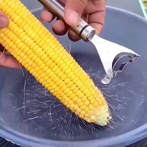 Stainless Steel Cob Peeler Corn Blade Peeler Corn Peeler Manual Stripper Kernel Kitchen Cutter Corn Cob Stripper