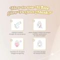WHITE GLOW PERFECT MASK BY SKINFLAIR | NETTO 50 GRAM. 