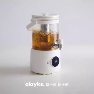 olayks camping fruit wine barrel flower tea barrel thermostatic health kettle home commercial multifunction