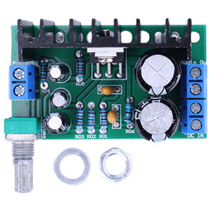[LYOUTDOOR] TDA2050 Mono Audio Power Amplifier Board 1-2A Audio Amplifier Output Module 1-Channel Stereo Power Amplifier DC/AC 12-24V